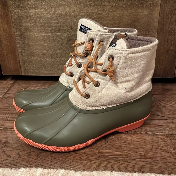 Sperry Duck Boots Size 8 - Picture 1 of 9
